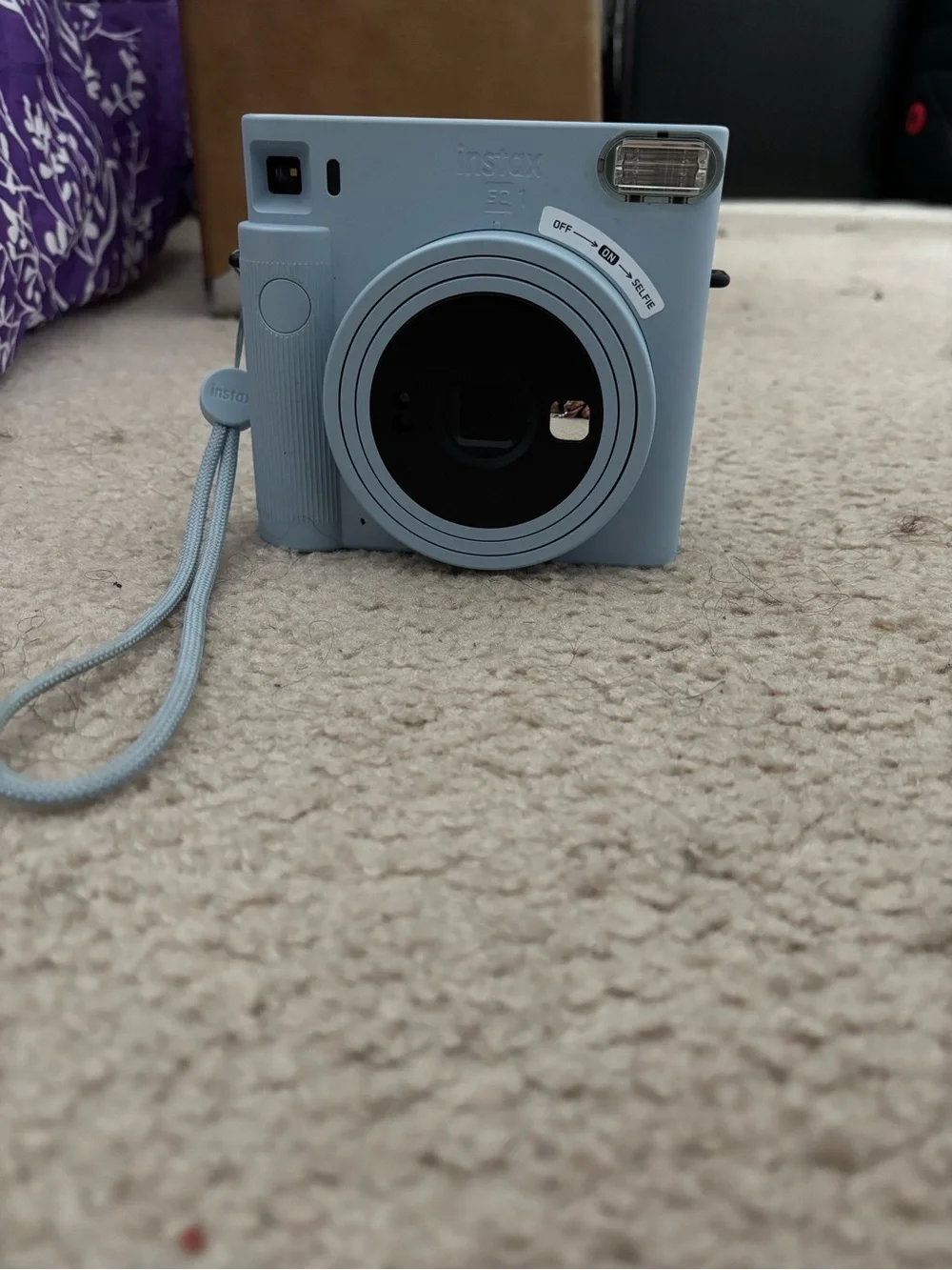 Instax SQ1 Light Blue Instant Camera
